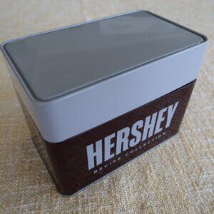 HERSHEY'S Chocolate Tin Box Recipe Card Collection